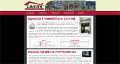 Desktop Screenshot of lemmiimmobiliare.it